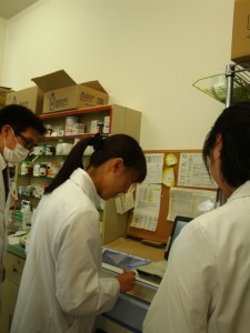 同志社女子大学薬局見学５